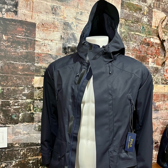 BRAND NEW POLO RALPH LAUREN NAVY COMMUTER JACKET SIZE SMALL - Picture 7 of 12
